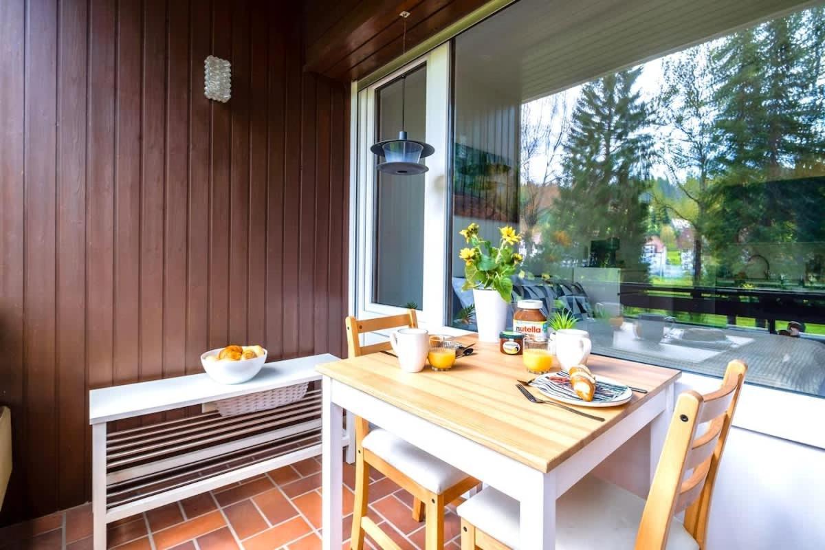 Relaxapartments Black Forest Emotion Mit Sonnenbalkon Mit Blick Auf Den Kurpark, Schnelles Internet, Naehe Triberger Wasserfaelle, Fuer Bis Zu 2 Personen Schönwalde المظهر الخارجي الصورة