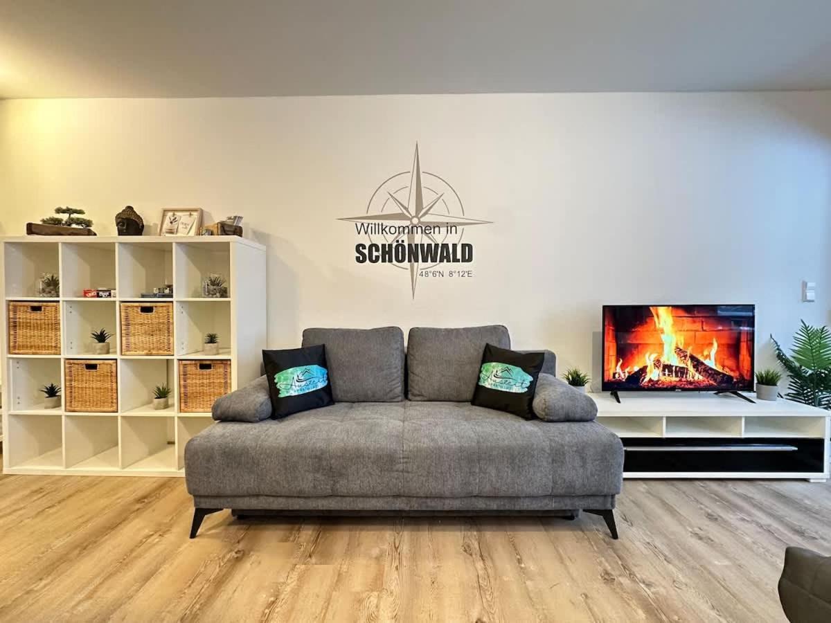 Relaxapartments Black Forest Emotion Mit Sonnenbalkon Mit Blick Auf Den Kurpark, Schnelles Internet, Naehe Triberger Wasserfaelle, Fuer Bis Zu 2 Personen Schönwalde المظهر الخارجي الصورة